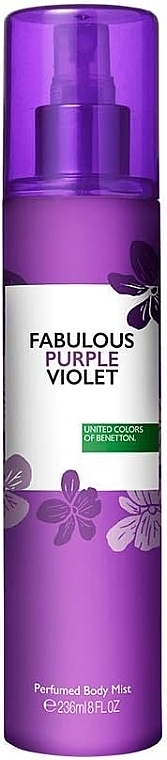 Benetton Fabulous Purple Violet - Körperspray — Bild N1