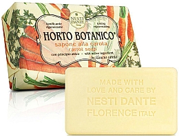 Düfte, Parfümerie und Kosmetik Naturseife Carrot - Nesti Dante Toning & Rejuvenating Soap Horto Botanico Collection