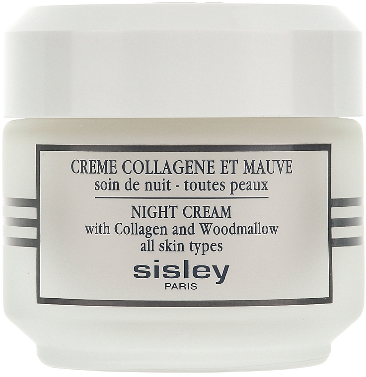 Straffende Nachtcreme mit Kollagen - Sisley Creme Collagene Et Mauve Botanical Night Cream
