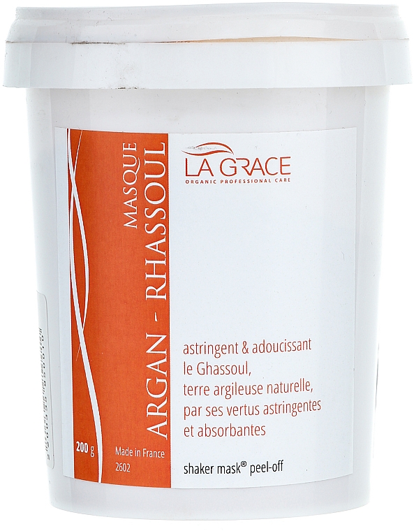 Alginat-Gesichtsmaske Argan und Ghassoul - La Grace Masque Argan–Rhassoul — Bild N1