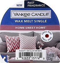 Düfte, Parfümerie und Kosmetik Duftwachs - Yankee Candle Home Sweet Home Wax Melt Single