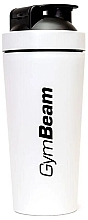 Düfte, Parfümerie und Kosmetik Shaker 750 ml weiß - GymBeam Steel White 