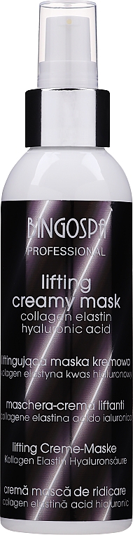 Cremige Lifting-Maske mit Kollagen und Hyaluronsäure - BingoSpa Artline Anti-Age Lifting Cream Mask
