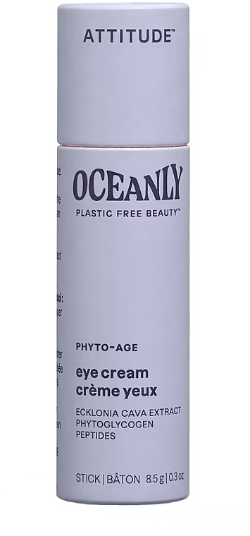 Cremestift für die Haut um die Augen mit Peptiden - Attitude Oceanly Phyto-Age Eye Cream — Bild N1