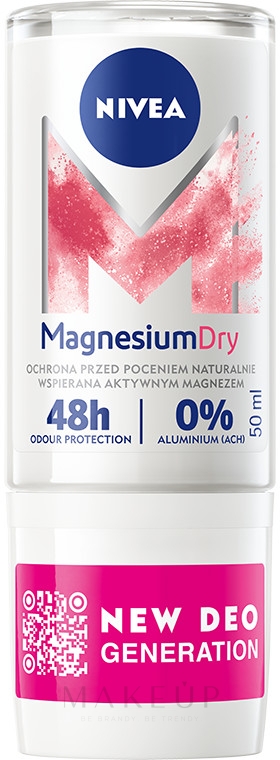 Deo Roll-on Antitranspirant - Nivea Femme Magnesium Dry Deodorant — Bild 50 ml