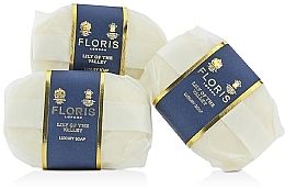 Feuchtigkeitsspendende Luxusseife mit Sheabutter - Floris Lily Of The Valley Luxury Soap — Bild N1