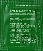 GESCHENK! Gesichtscreme mit Centella Asiatica - XYcos Cica Green Cream (Probe)  — Bild N2