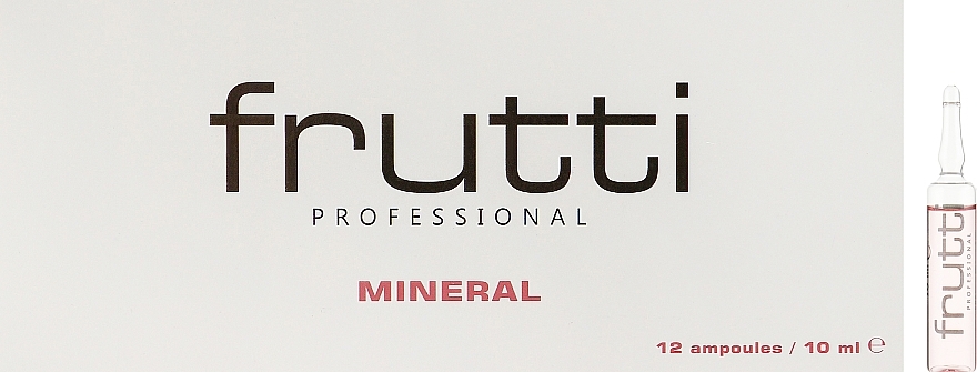 Ampullen für strapaziertes und kraftloses Haar mit Mineralien - Frutti Di Bosco Professional Mineral  — Bild N2
