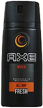 Düfte, Parfümerie und Kosmetik Deospray - Axe All Day Fresh Musk Deodorant