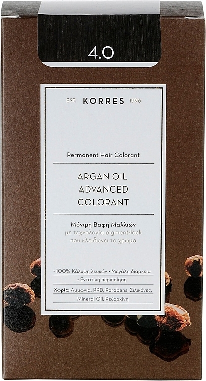 Haarfarbe mit Arganöl - Korres Argan Oil Hair Colorant — Bild N1