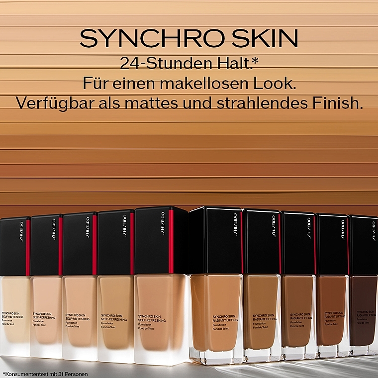 Foundation - Shiseido Synchro Skin Self-Refreshing Foundation  — Bild N4