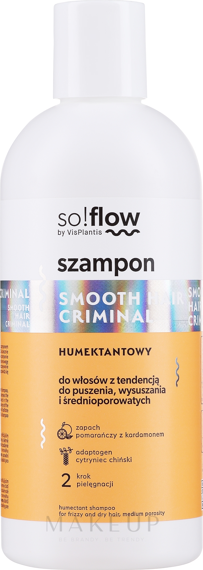 Haarshampoo mittlere Porosität - So!Flow by VisPlantis Medium Porosity Hair Humectant Shampoo — Bild 300 ml