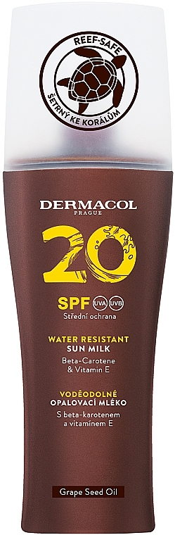 Wasserfeste Sonnenschutzmilch - Dermacol Water Resistant Sun Milk SPF 30 — Bild N1