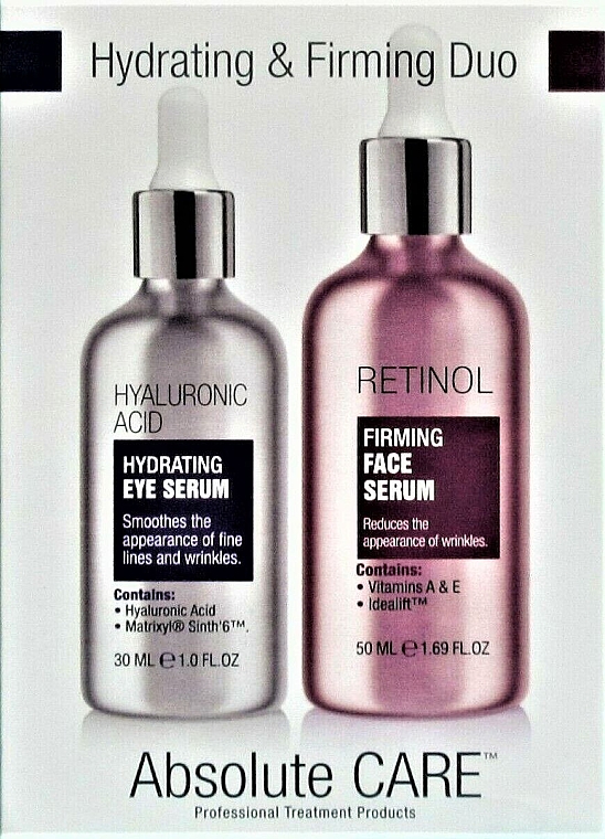 Gesichtspflegeset - Absolute Care Hydrating & Firming Duo Set (Gesichtsserum 50ml + Gesichtsserum 30ml) — Bild N1