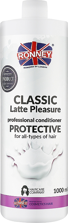 Schützender Conditioner für alle Haartypen - Ronney Professional Classic Latte Pleasure Protective Conditioner — Bild N2