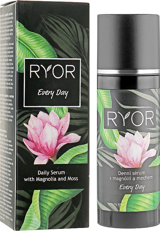 Feuchtigkeitsspendendes Anti-Falten Tagesserum für das Gesicht mit Magnolie und Moos - Ryor Every Day Serum Magnolia And Moss — Bild N1