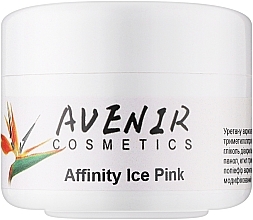Nagelgel Eisrosa - Avenir Cosmetics Inffinity Ice Pink Gel — Bild N2