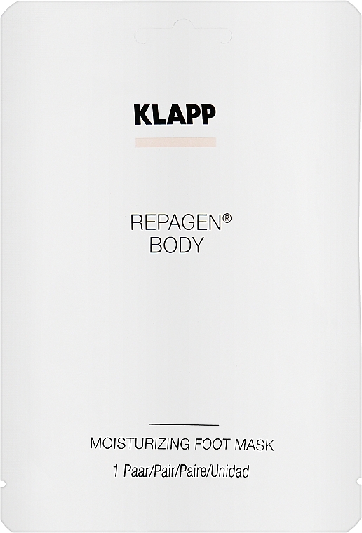 Feuchtigkeitsspendende Fußmaske - Repagen Body Moisturizing Foot Mask (Probe) — Bild N3