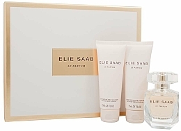 Düfte, Parfümerie und Kosmetik Elie Saab Le Parfum - Duftset (Eau de Parfum 50ml + Körperlotion 75ml + Duschcreme 75ml)