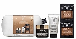 Abschminkpad-Set - Apivita Queen Bee Light Texture (f/cr/50ml + clean/milk/50ml + f/mask/2x8ml + pouch) — Bild N1