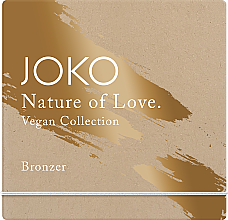 Düfte, Parfümerie und Kosmetik Bronzer für das Gesicht - JOKO Nature of Love Vegan Collection Bronzer