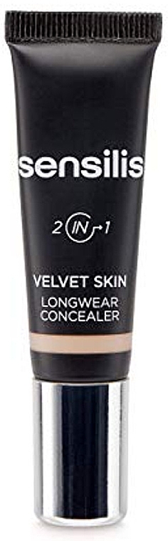 Gesichts-Concealer - Sensilis Velvet Skin 2 In 1 Longwear Concealer — Bild N1