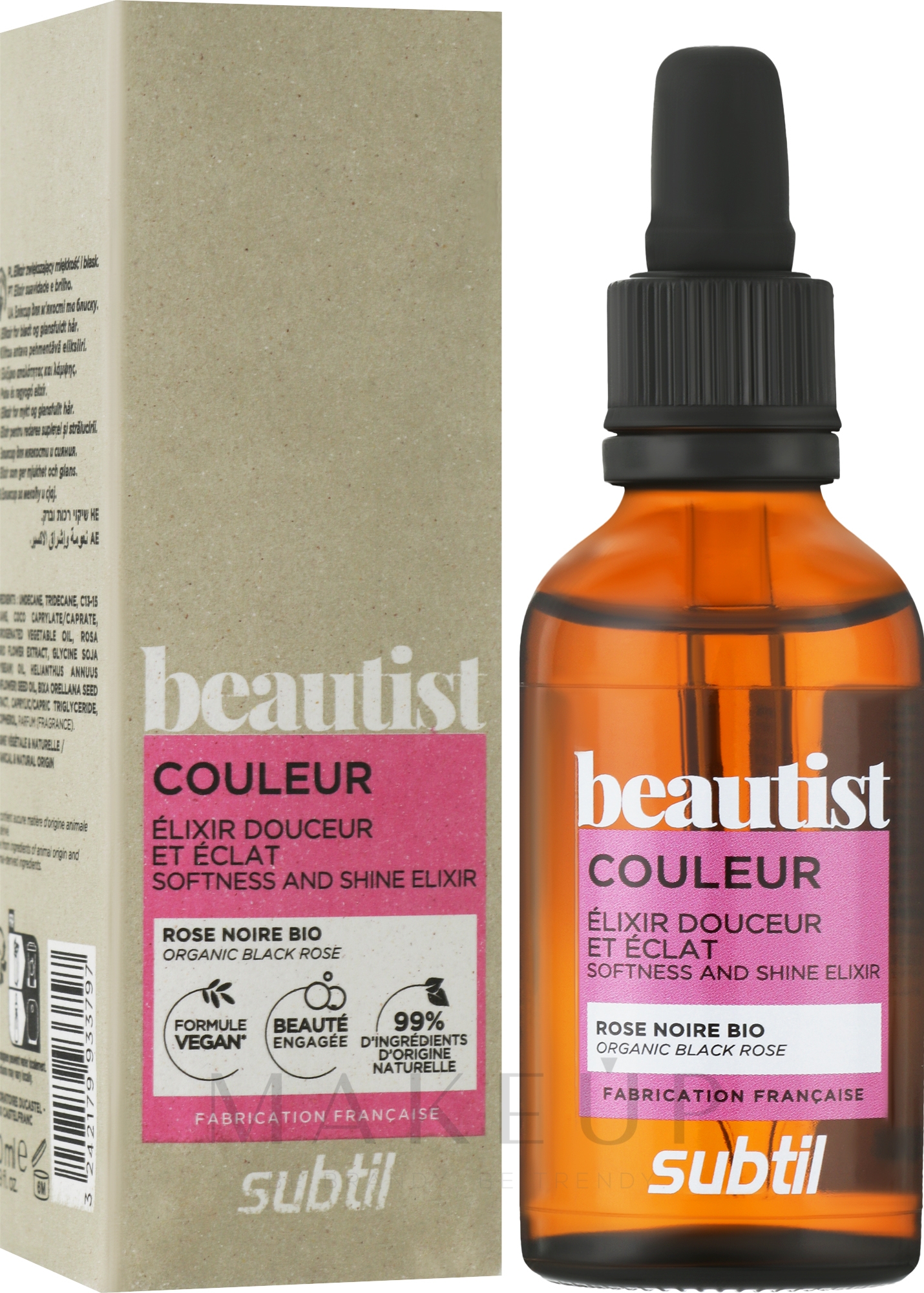 Glättendes Elixier für coloriertes Haar - Laboratoire Ducastel Subtil Beautist Color Elixir — Bild 50 ml
