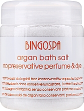 Düfte, Parfümerie und Kosmetik Argan Badesalz für SPA-Behandlungen - BingoSpa Argan Salt Bath