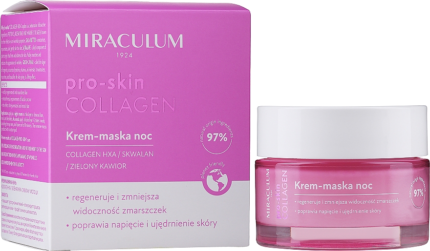 Gesichtscreme für die Nacht - Miraculum Collagen Pro-Skin Night Cream — Bild N1