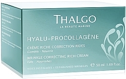 Reichhaltige korrigierende und nährende Anti-Falten Gesichtscreme - Thalgo Hyalu-Procollagene Wrinkle Correcting Rich Cream — Bild N2