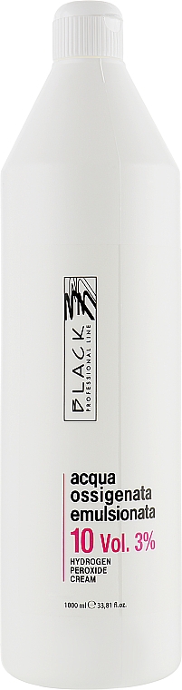 Oxidationscreme 10 Vol. 3% - Black Professional Line Cream Hydrogen Peroxide — Bild N3