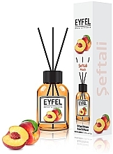 Aroma-Diffusor mit Duftstäbchen Pfirsich - Eyfel Perfume Reed Diffuser Peach — Bild N1