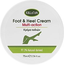 Fuß- und Fersencreme - Kalliston Organic Olive Oil Avocado Oil & Ruscus Extract Foot & Heel Cream — Bild N1