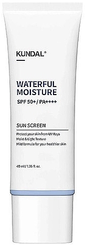 Sonnenschutzcreme für das Gesicht - Kundal Waterful Moisture Sunscreen SPF50+ PA++++ — Bild N1