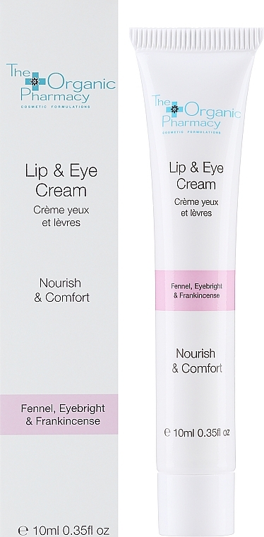 Creme für die Augen- und Lippenpartie - The Organic Pharmacy Lip & Eye Cream — Bild N2