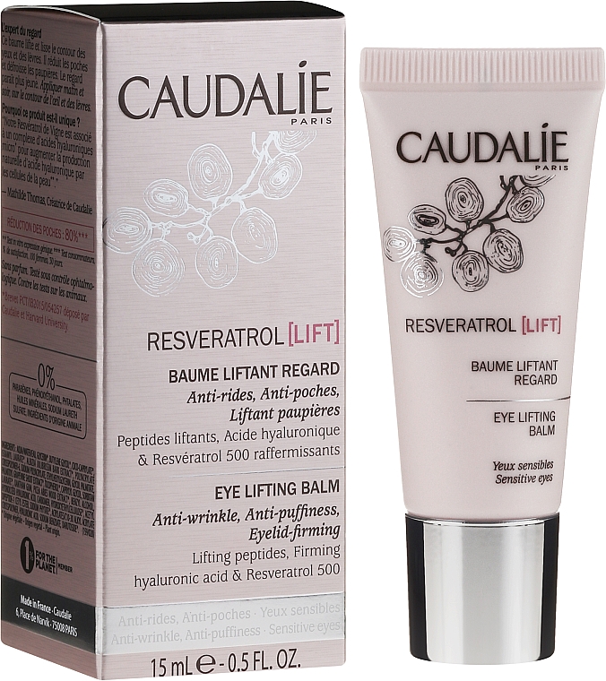 Lifting-Balsam für die Augenpartie - Caudalie Resveratrol Lift Eye Lifting Balm