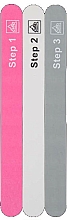 Düfte, Parfümerie und Kosmetik 3-Stufen-Poliernagelfeilen 14 cm - Erbe Solingen 3-Phasen Set