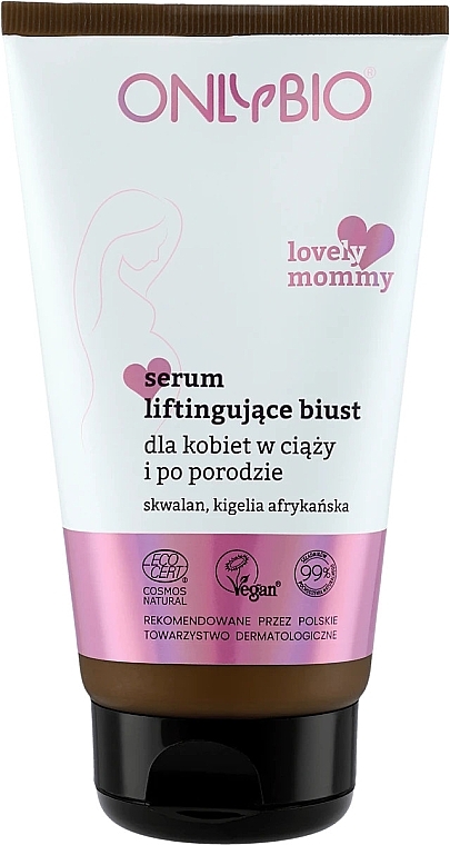 Bruststraffendes Serum für schwangere und stillende Frauen - OnlyBio Lovely Mommy  — Bild N1