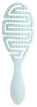 Haarbürste blau - IDC Institute Flexible Hair Brush — Bild N1