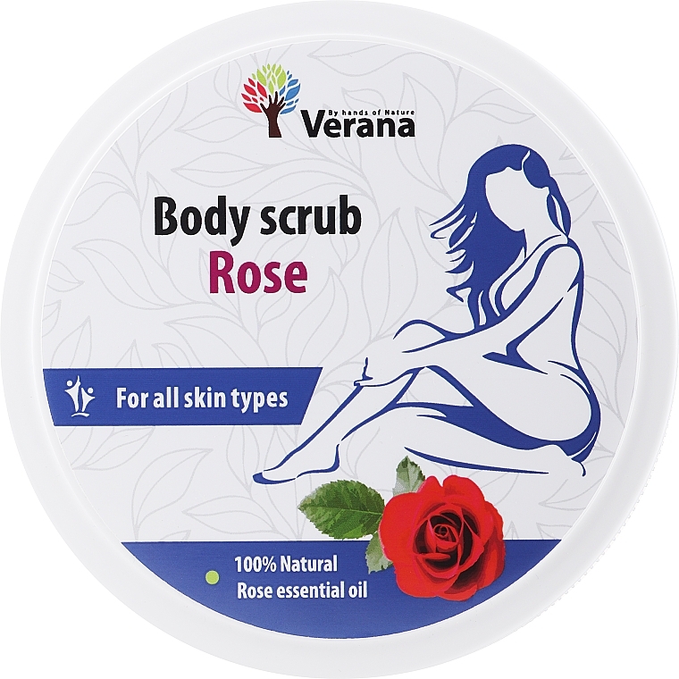 Körperpeeling Rose - Verana Body Scrub Rose — Bild N1