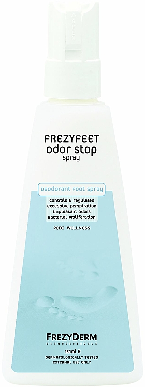 Antibakterielles und antimykotisches Fußdeospray gegen Schwitzen und Geruch - Frezyderm Frezyfeet Odor Stop Spray — Bild N1