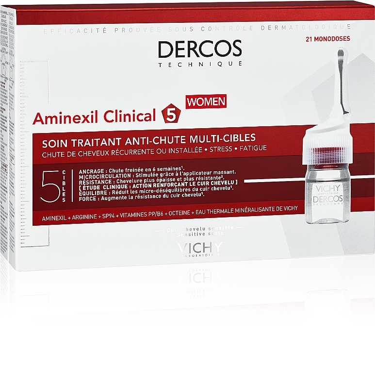 Behandlung gegen Haarausfall - Vichy Dercos Aminexil Clinical 5