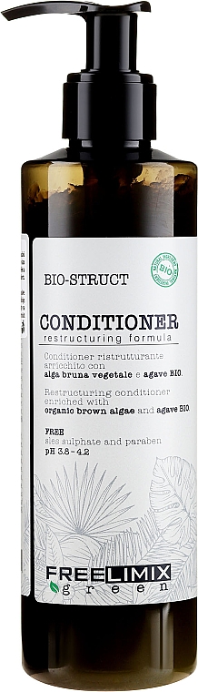 Regenerierender Conditioner für feines und geschädigtes Haar - Freelimix Biostruct Conditioner — Bild N1