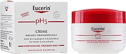Stärkende und feuchtigkeitsspendende Gesichtscreme mit Dexpanthenol - Eucerin pH5 Creme — Foto N2