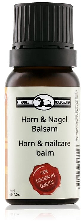 Öl für die Nägel - Golddasch Horn&Nailcare Balm — Bild N1