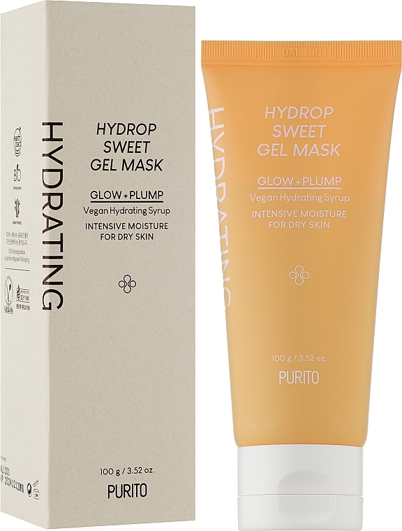 Gesichtsmaske - Purito Hydrop Sweet Gel Mask — Bild N2