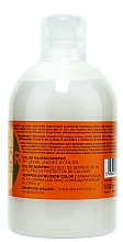 Color Shampoo mit Leinöl mit UV-Filter - Kallos Cosmetics Color Shampoo With Linseed Oil  — Bild N2