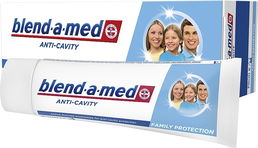 Zahnpasta Anti-Cavity Family Protection - Blend-a-med Anti-Cavity Family Protect Toothpaste — Bild N4