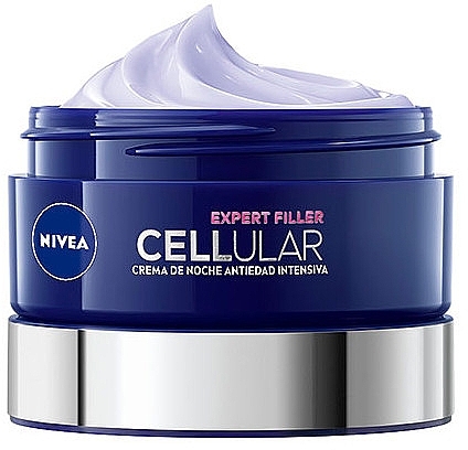 Intensiv verjüngende Nachtcreme für das Gesicht - Nivea Expert Filler Cellular Intensive Anti-Aging Night Cream — Bild N2