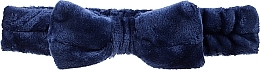 Düfte, Parfümerie und Kosmetik Stirnband mit Schleife Marineblau - Yeye